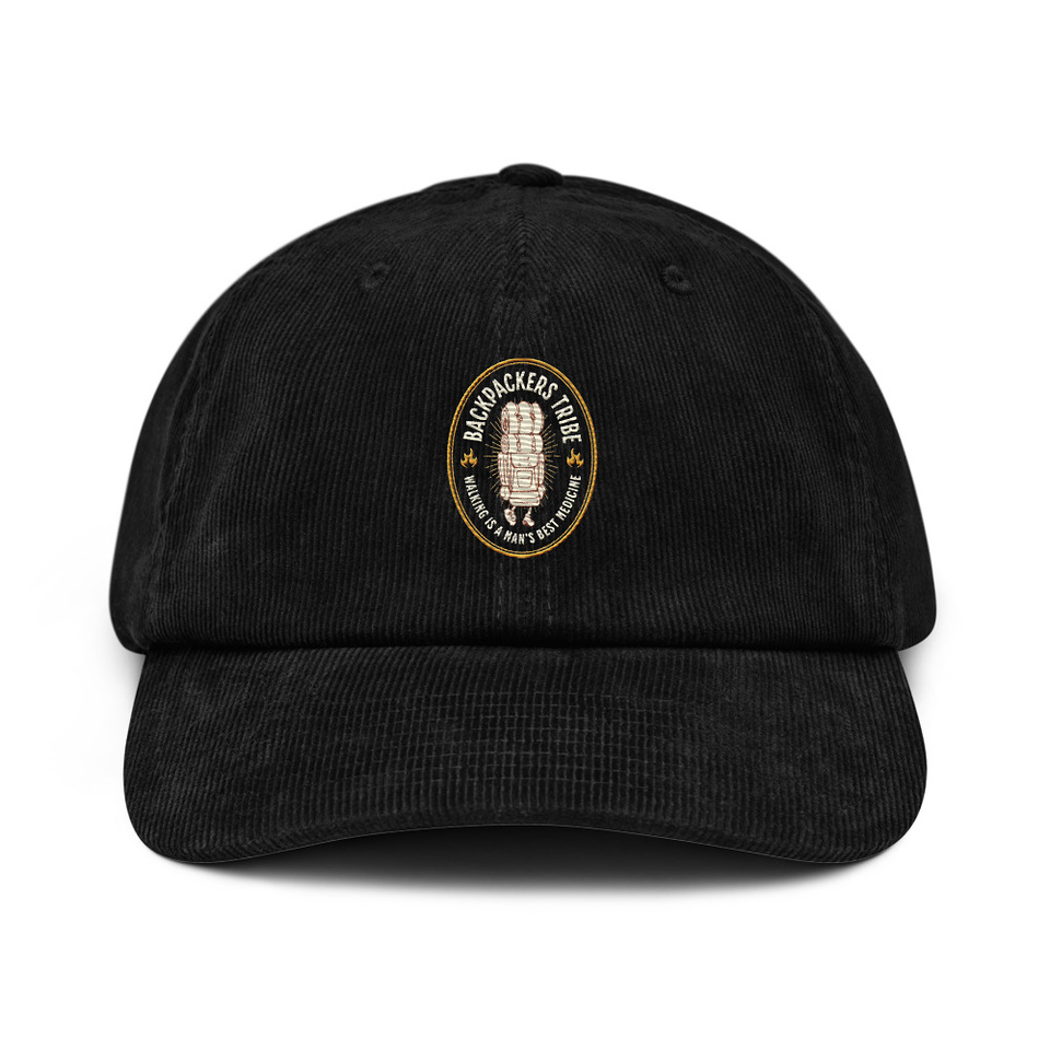 Backpackers Tribe - Adventure Badge Corduroy Hat