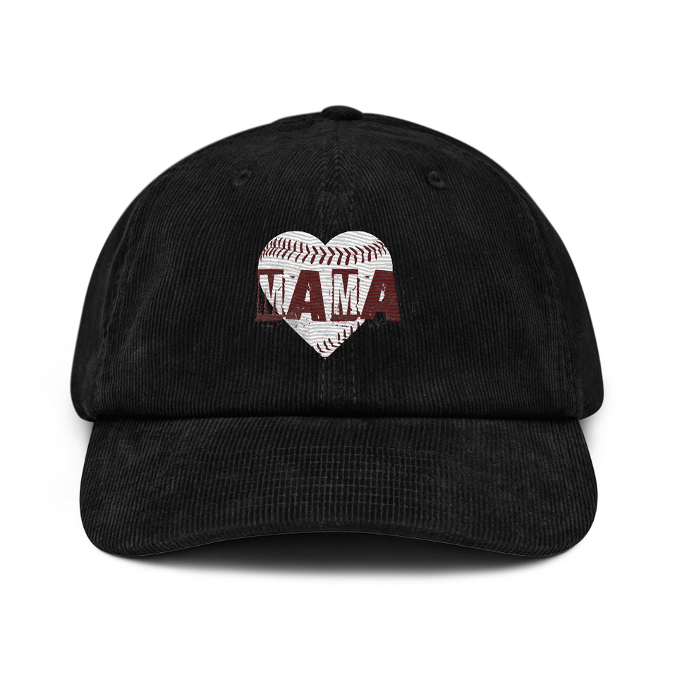 Baseball MAMA Corduroy Hat