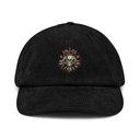 Belzebeast Pentagram - Halloween Skull with Snake Corduroy Hat