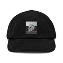 Black 3D Skull Corduroy Hat