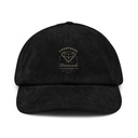 Black Diamonds - Elegant Corduroy Hat