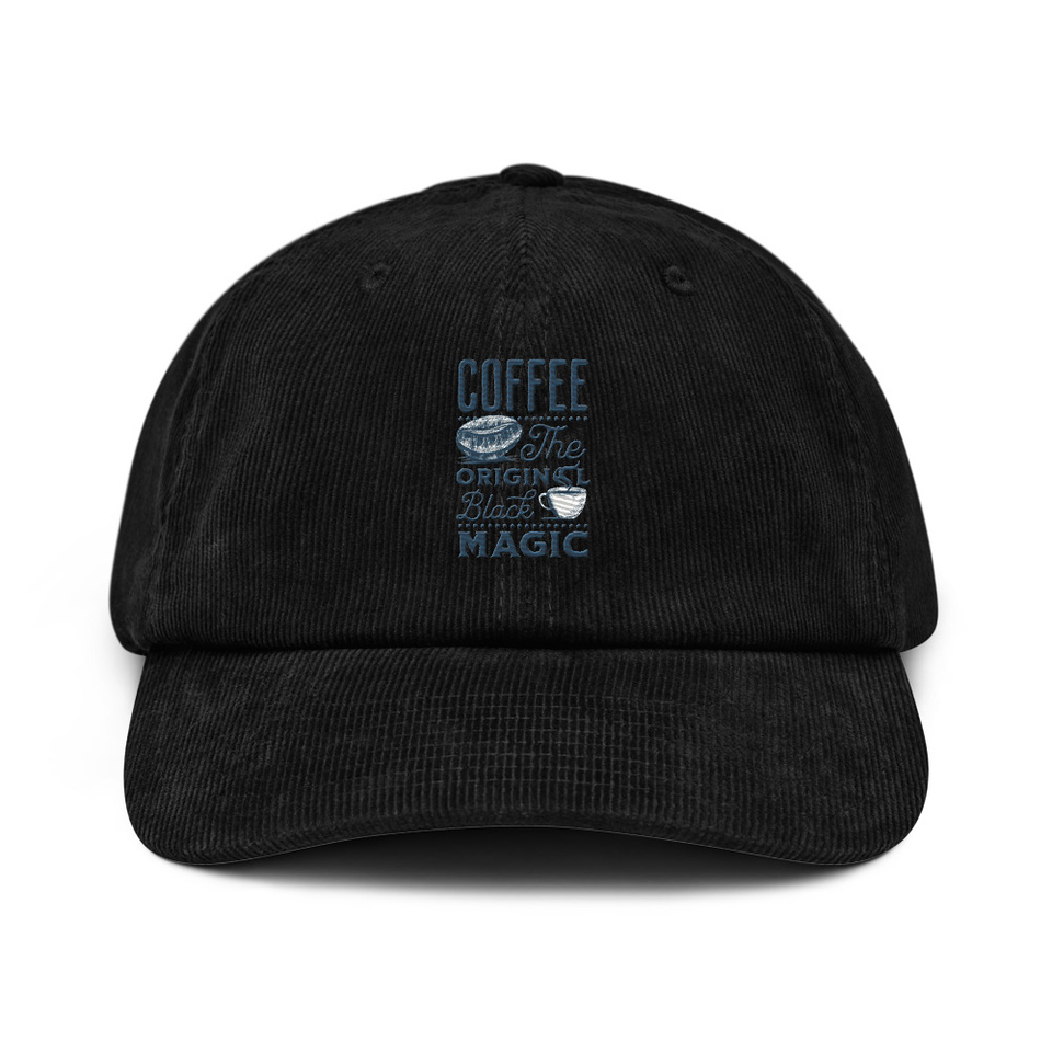 Black Magic Coffee - Simple Cup Corduroy Hat
