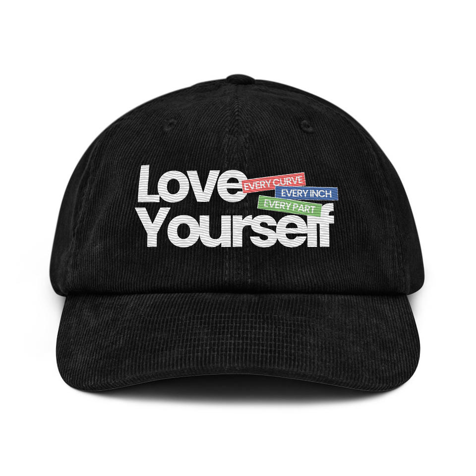 Body Positivity Corduroy Hat