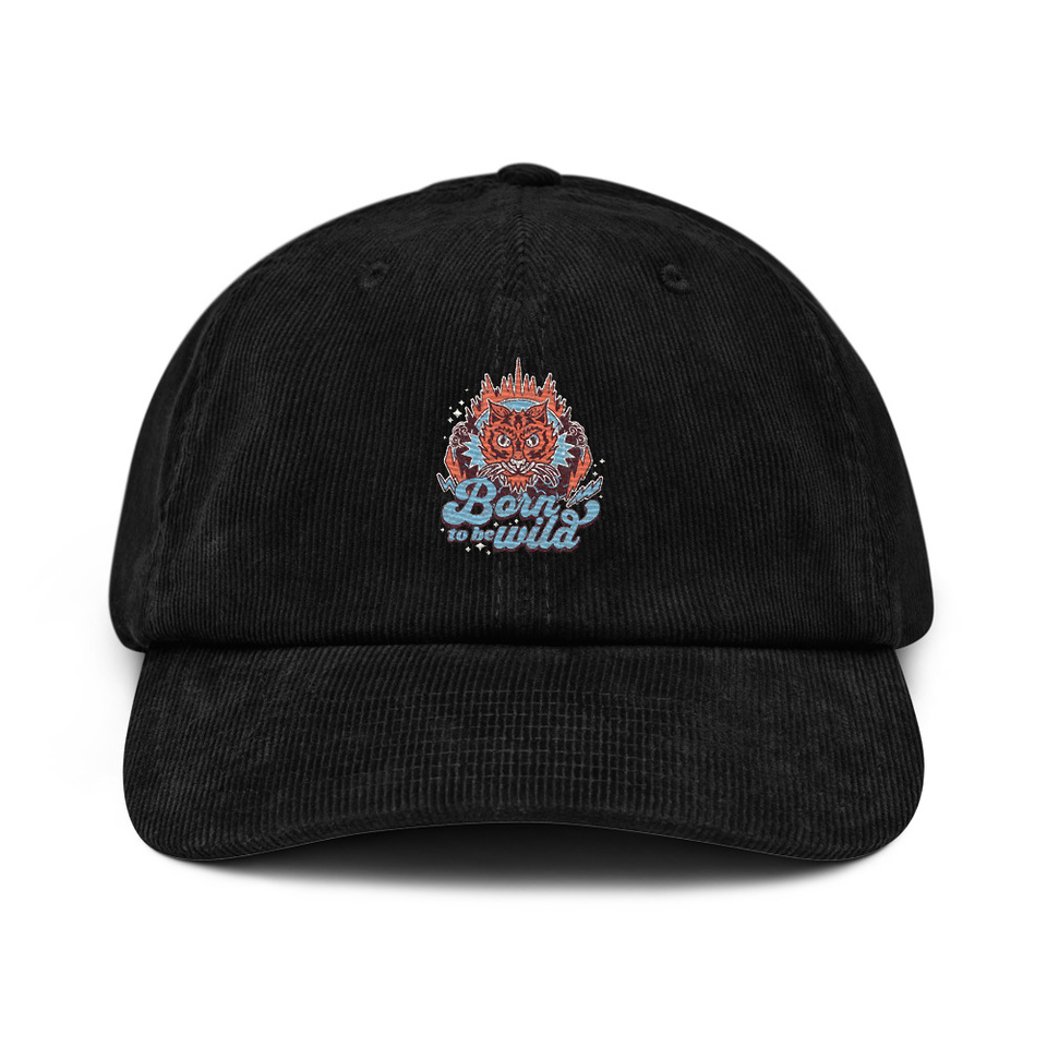 Born to be Wild - Tiger Corduroy Hat