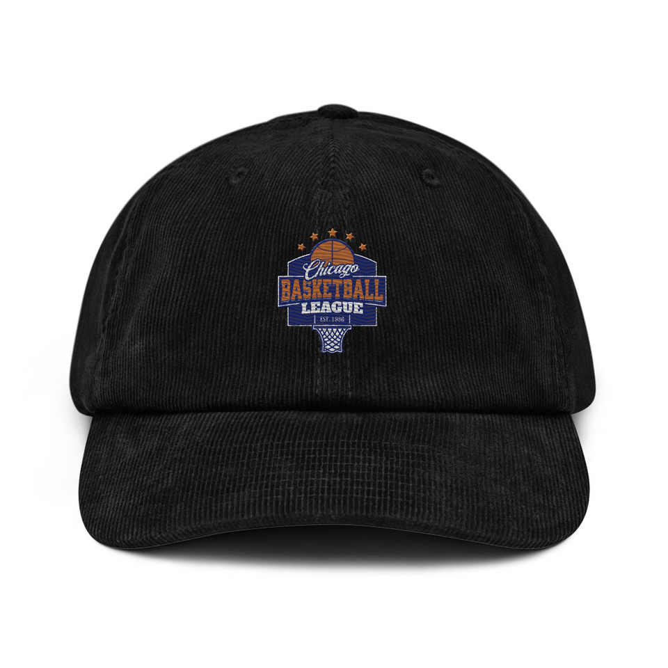 Chicago Basketball League - Athlectic Sports Corduroy Hat