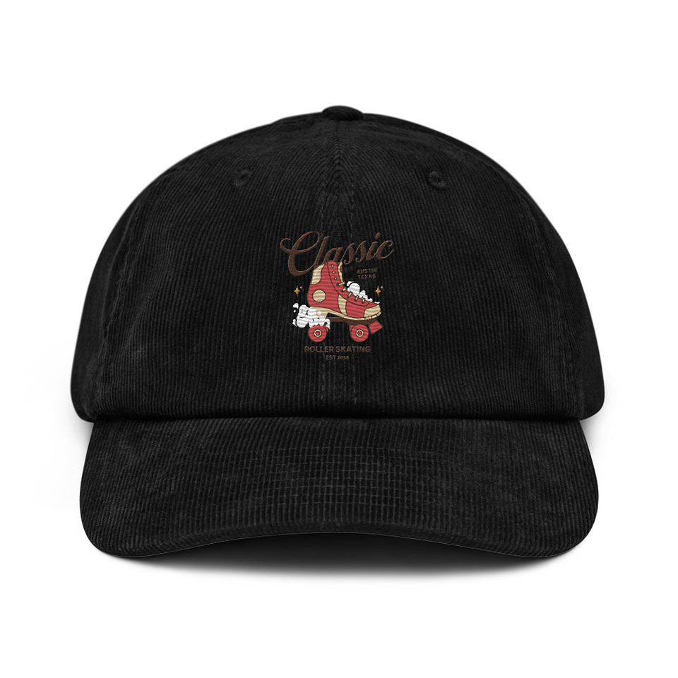 Classic Roller Skating - Sports Apparel Corduroy Hat