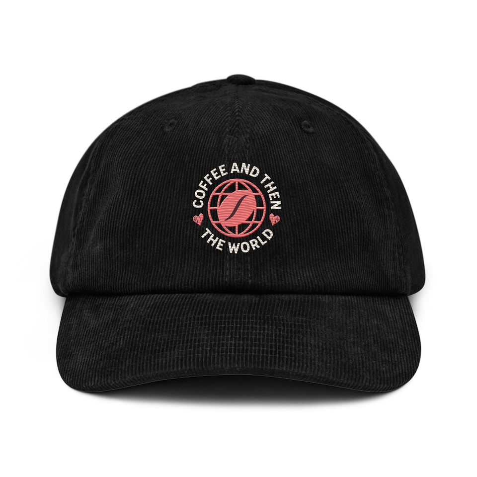 Coffee and Then The World - Earth Corduroy Hat