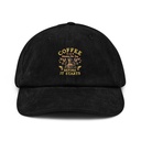 Coffee, The art of Winning The Day Corduroy Hat