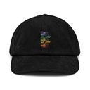 Colorful Retro Keyboard Corduroy Hat