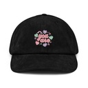 Colorful Self Love Affirmation - Heart Corduroy Hat