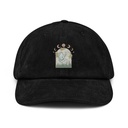 Cottagecore Frog Botanical Corduroy Hat