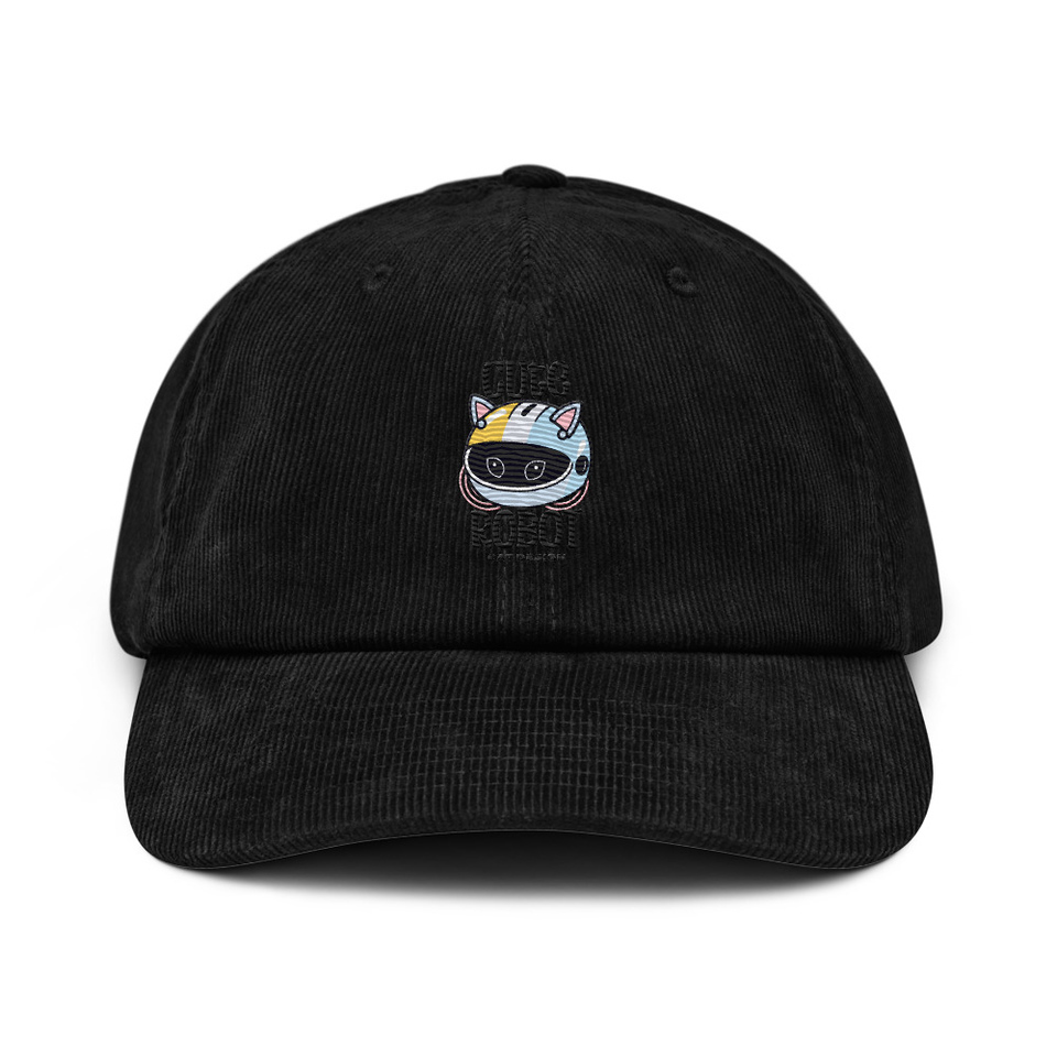 Cute Cat - AI Corduroy Hat