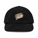 Death Before Decaf Corduroy Hat