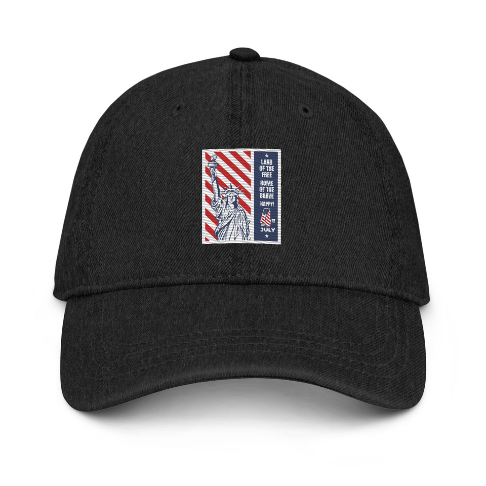 4th of July Denim Hat
