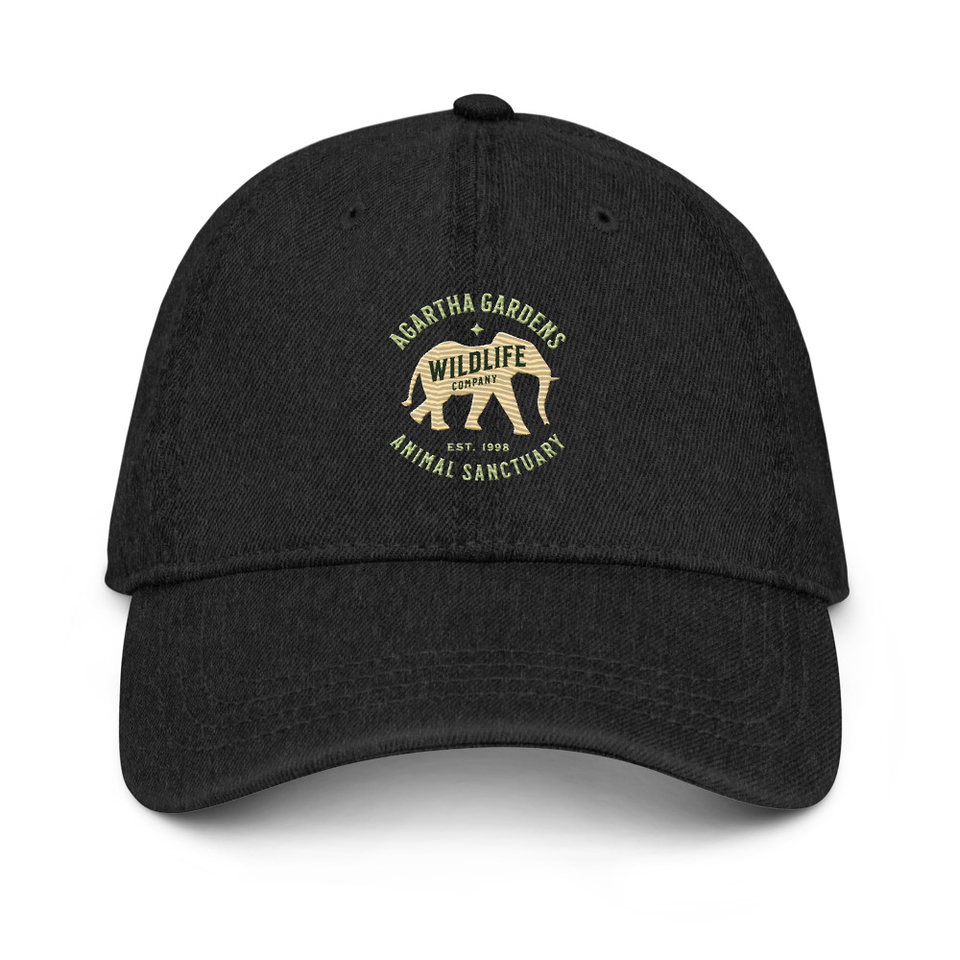 Agartha Gardens Wildlife - Animal Sanctuary Denim Hat