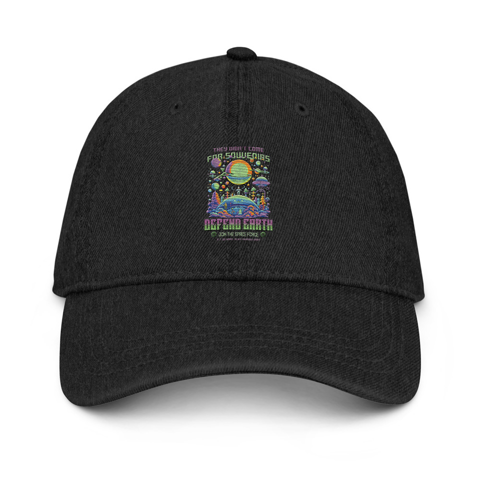 Alien Invasion Denim Hat