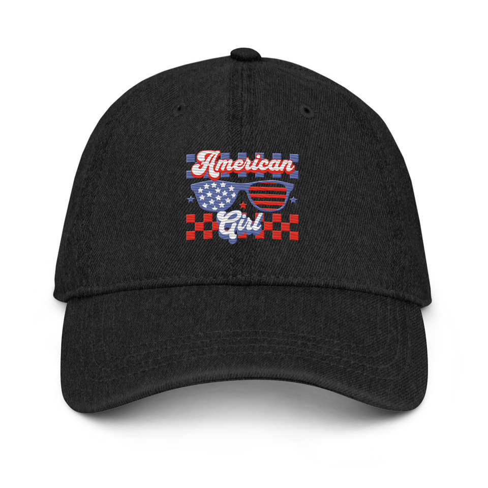 American girl Denim Hat