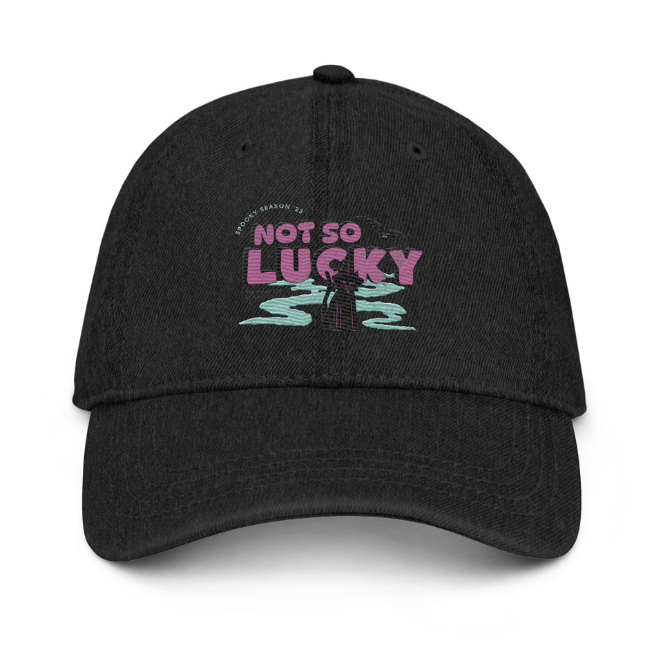 Bad Luck Kitty - Halloween Denim Hat