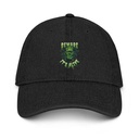 Beware of Frankenstein - Scary Halloween Denim Hat