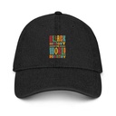 Black History Is World History - Colorful Typography Denim Hat