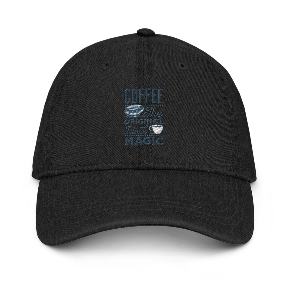 Black Magic Coffee - Simple Cup Denim Hat