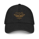 Blue Butterfly - Minimal Denim Hat