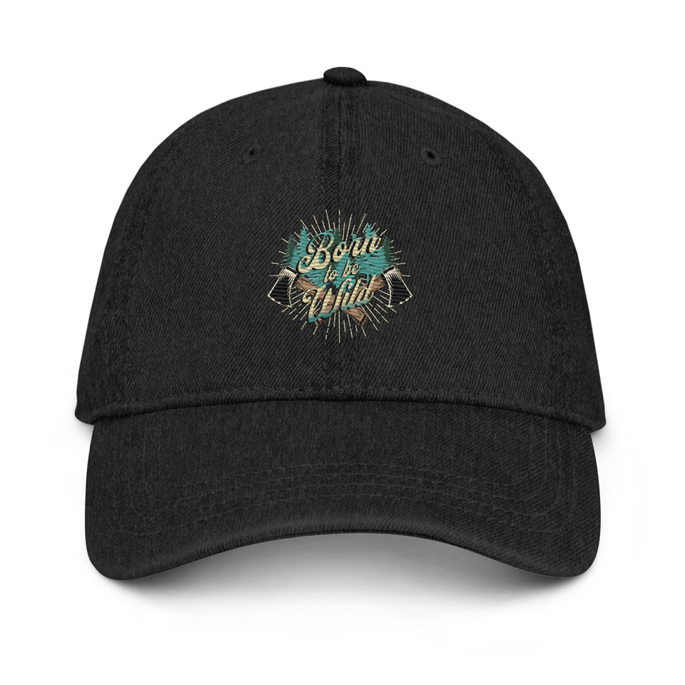 Born to be Wild (2) Denim Hat