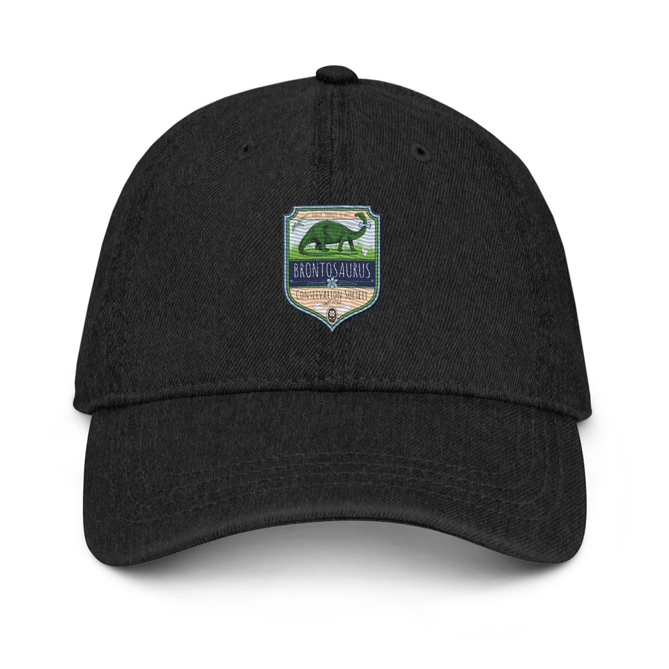 Brontosaurus Conservation Society Denim Hat
