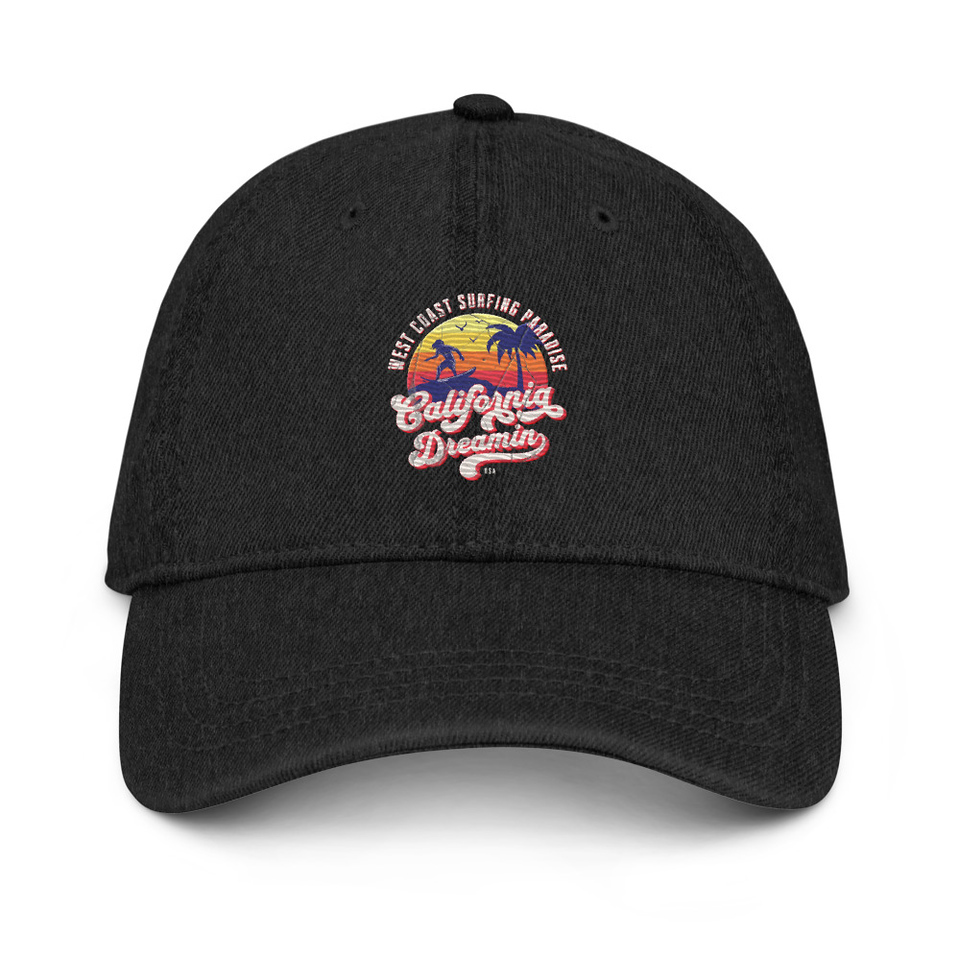 California Dreamin - Beach & Surf Denim Hat