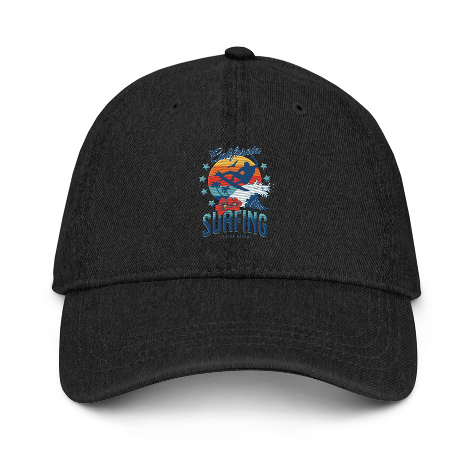 California Surfing - Palm Beach Denim Hat