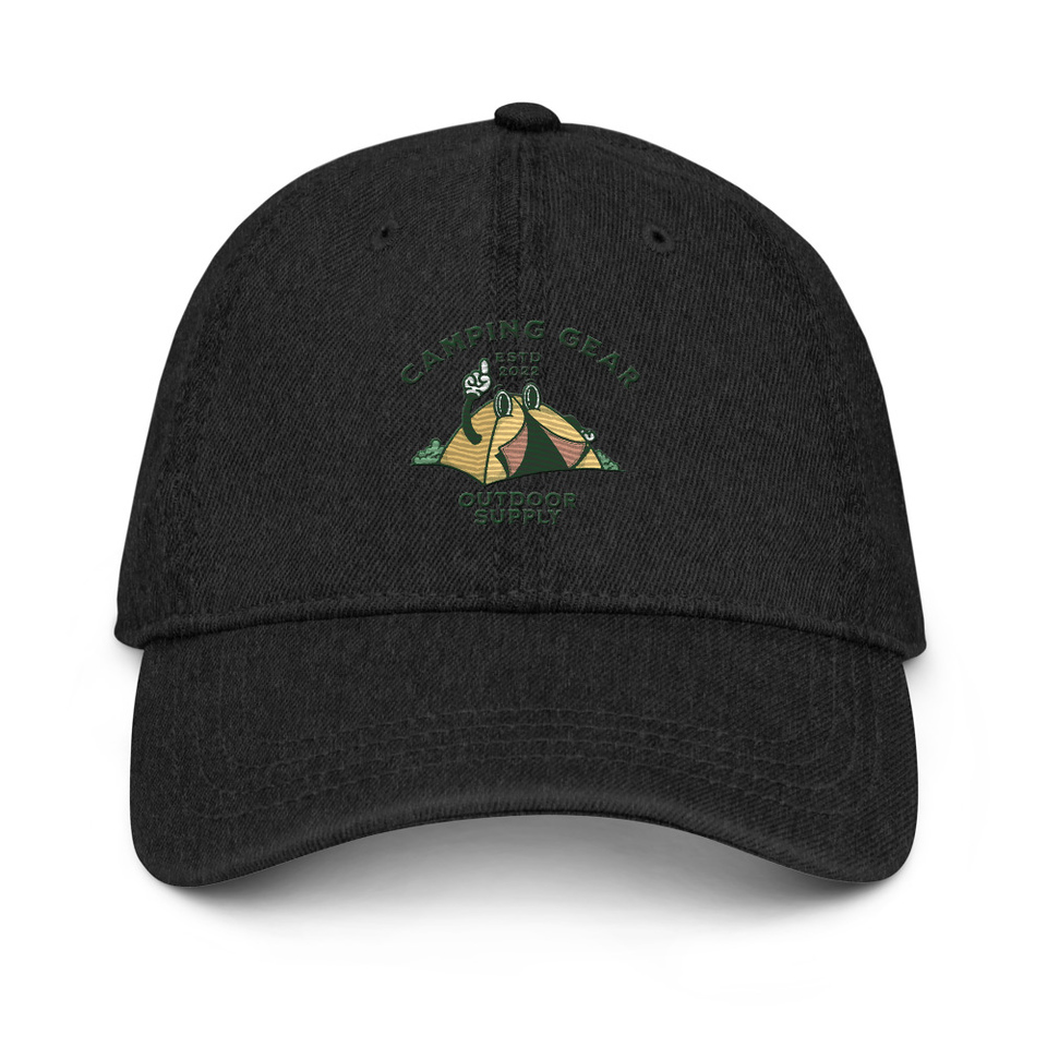 Camping Gear Denim Hat