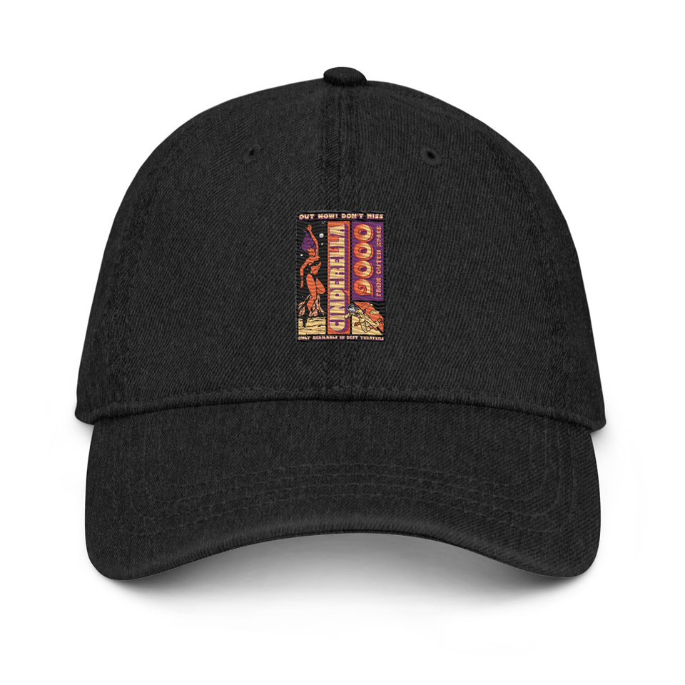 Cinderella 9000 - Retro Astronaut Denim Hat