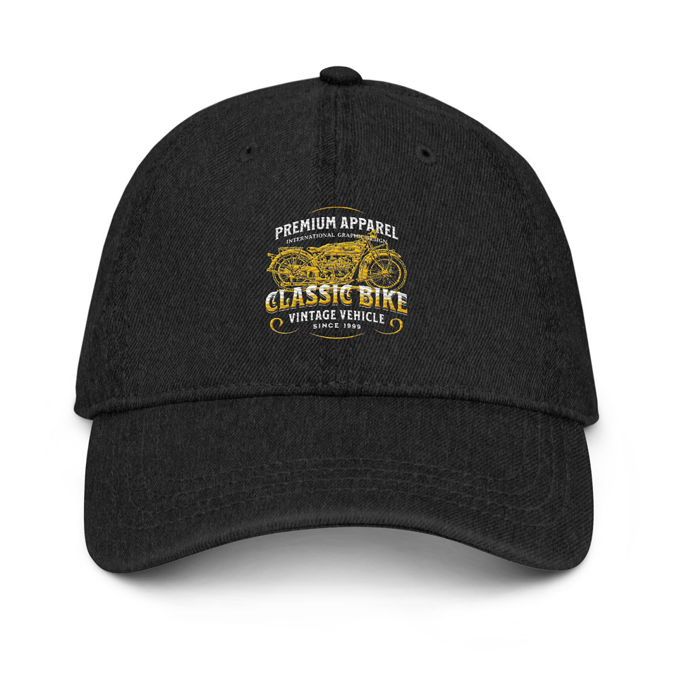 Classic Bike Denim Hat