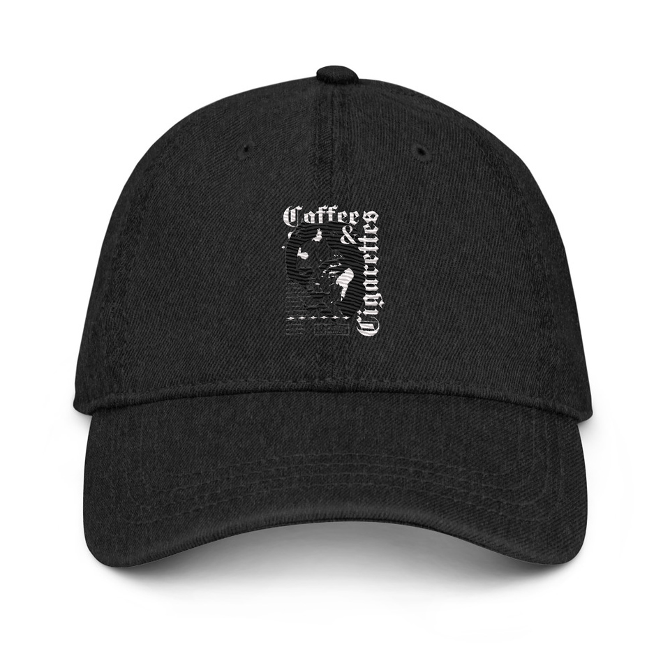 Coffee & Cigarettes Denim Hat