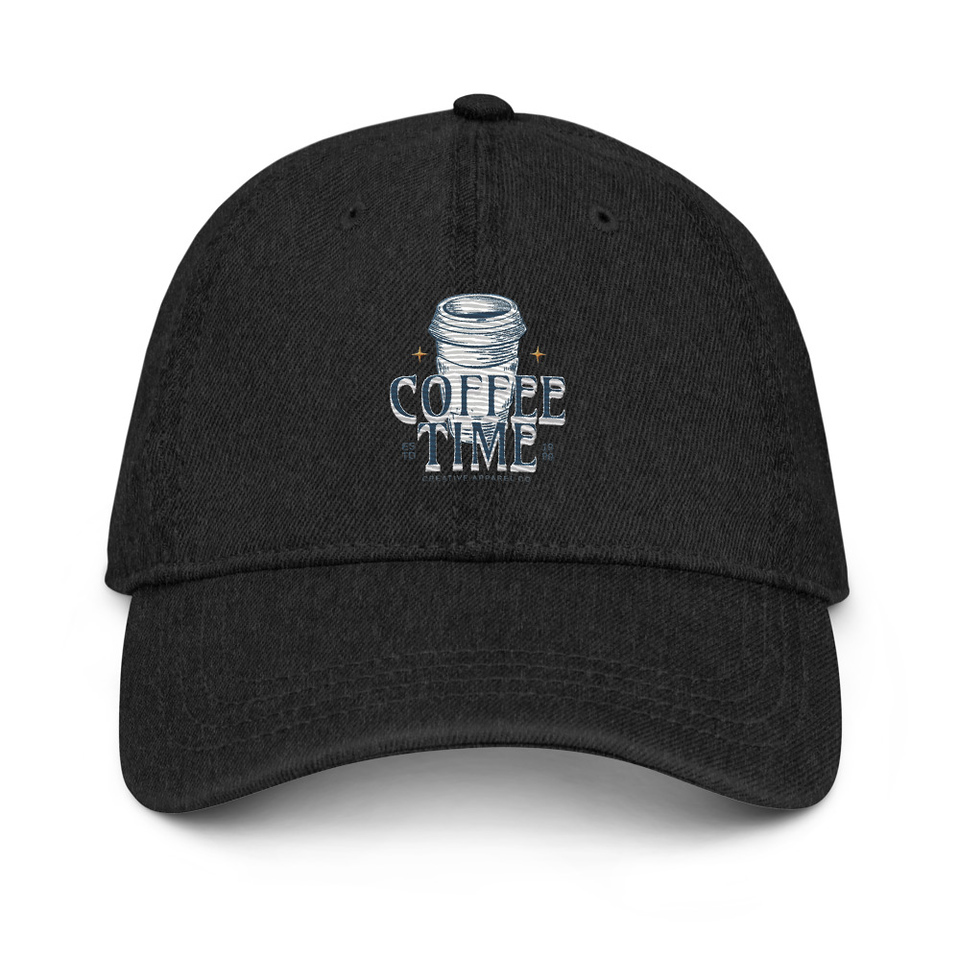 Coffee Time Denim Hat
