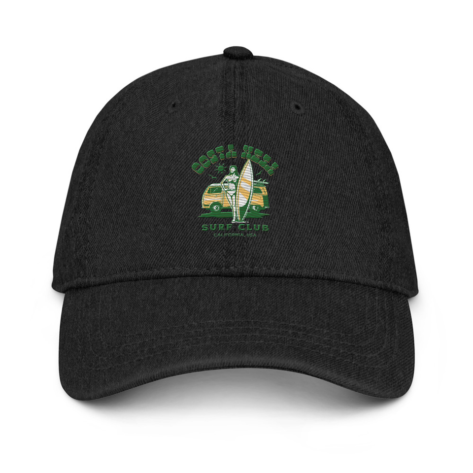 Costa Mesa Surf Club - Campervan Denim Hat