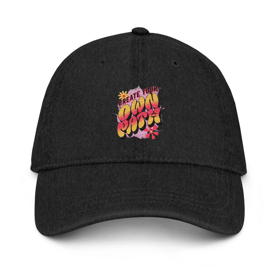 Create Your Own Path Denim Hat