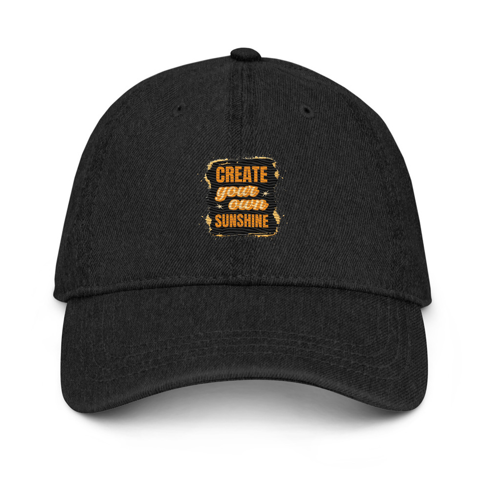 Create your own Sunshine Denim Hat