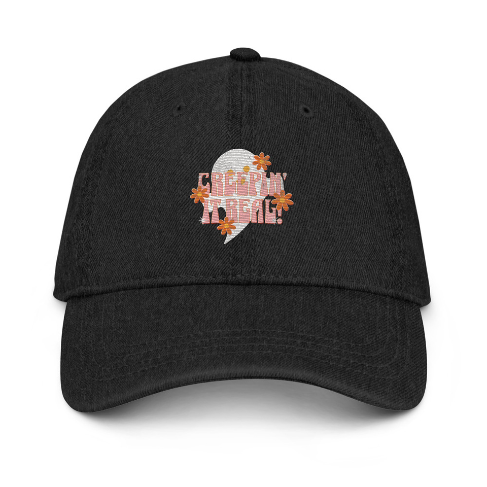 Creepin' It Real - Halloween Denim Hat