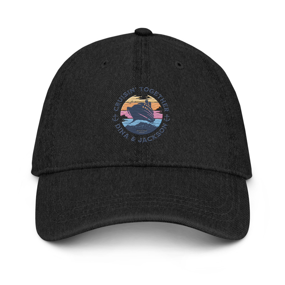 Cruisin' Together - Cruise Ship Denim Hat