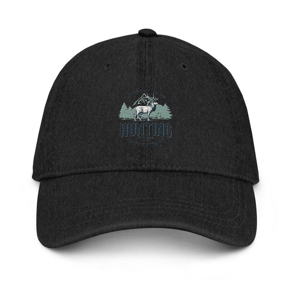 Deer Hunting Country Club  Denim Hat