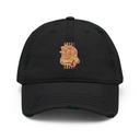 60s flower power Distressed Dad Hat