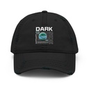 Abstract Y2K Distressed Dad Hat
