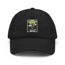 Adventure Awaits Distressed Dad Hat