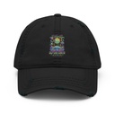 Alien Invasion Distressed Dad Hat