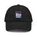 AMERICA (2) Distressed Dad Hat