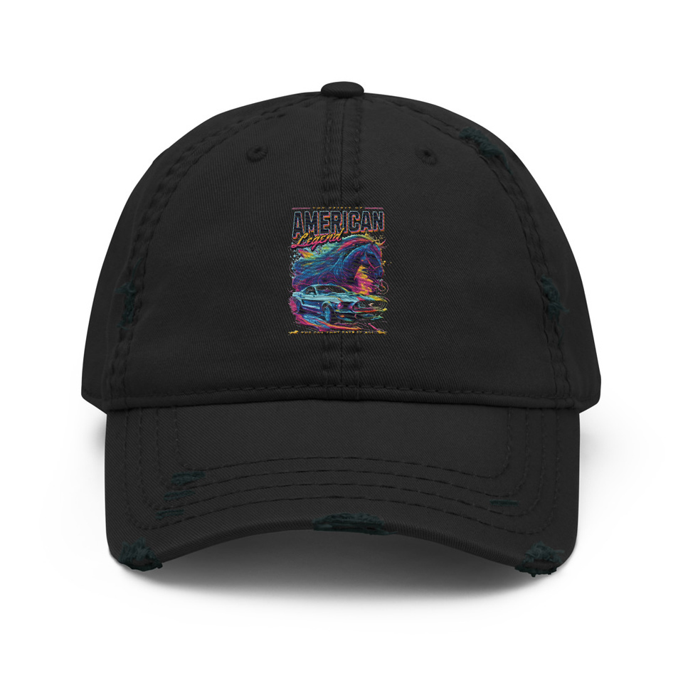 American Legend Distressed Dad Hat