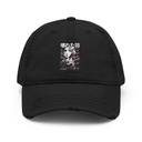 Anime Broken Wings - Neon Japanese Style Distressed Dad Hat