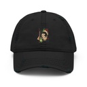 Art Deco Elegance Toujours Distressed Dad Hat