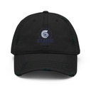 Atlantic Denim - Nautical Distressed Dad Hat